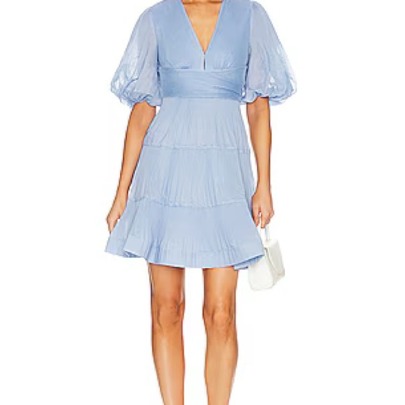 Zimmermann Dresses & Skirts - Zimmermann Light Blue Mini Dress